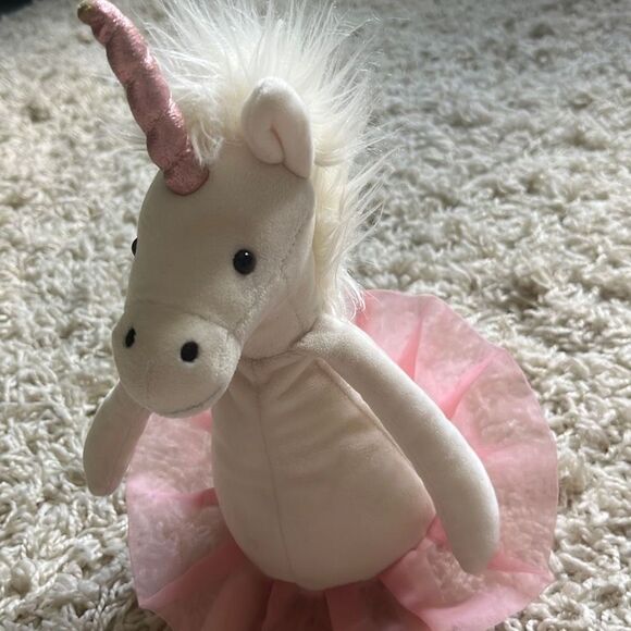 Jellycat Dancing Darcey Unicorn Stuffed Animal, Medium, 13 inches - Picture 2 of 12